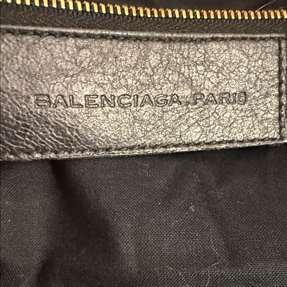 Balenciaga Large Giant 21 Gold Hardware Work Bag - Black Lambskin leather - Picture 9 of 16